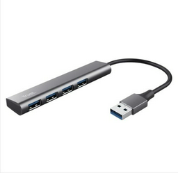 Док-станция Trust DALYX 4 IN 1 USB 3.2 СЕРЫЙ (24947)