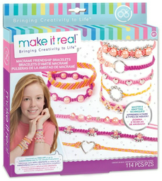 Набор Make It Real Macrame Friendship Bracelets