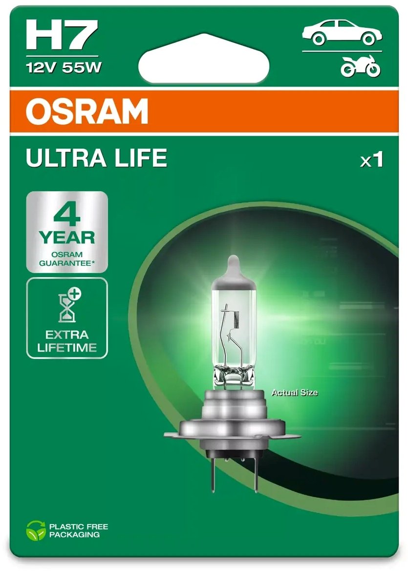 Osram 64210ULT галогенная H7, 1 шт купить,NaN