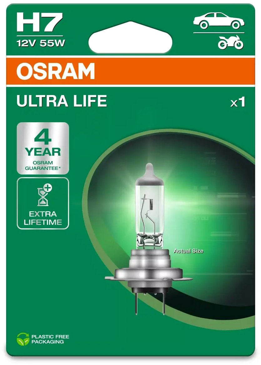 Osram 64210ULT галогенная H7, 1 шт купить,NaN