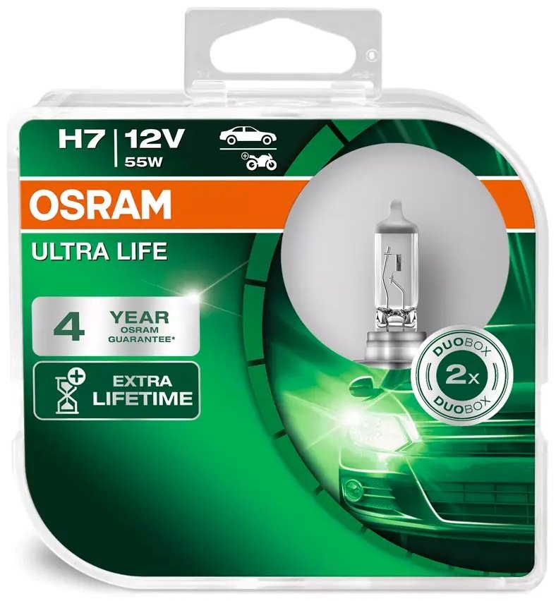 Osram 64210ULT-HCB галогенная H7, 2 шт купить,NaN