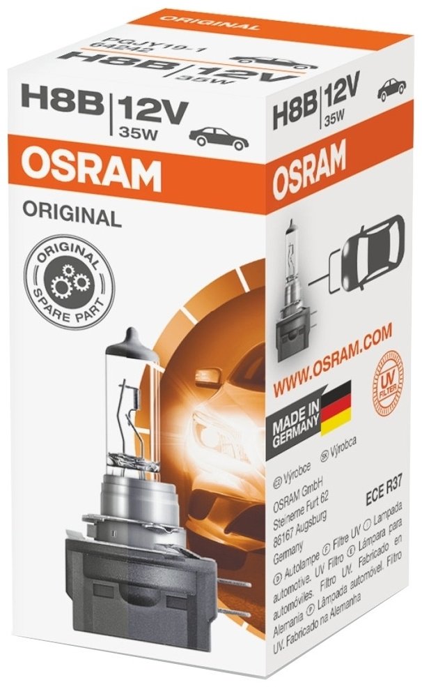 Osram 64242 галогенная H8B, 1 шт