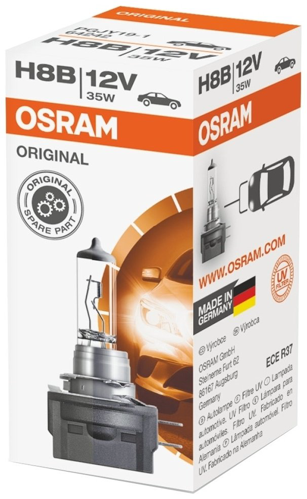 Osram 64242 галогенная H8B, 1 шт купить,NaN
