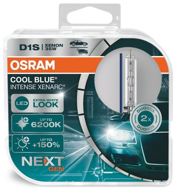 Автолампа Osram 66140CBN-HCB ксеноновая, 2 шт купить,NaN