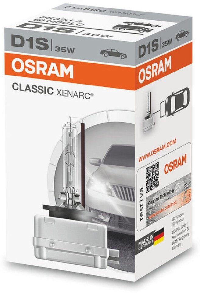 Автолампа Osram 66140CLC ксеноновая, 1 шт