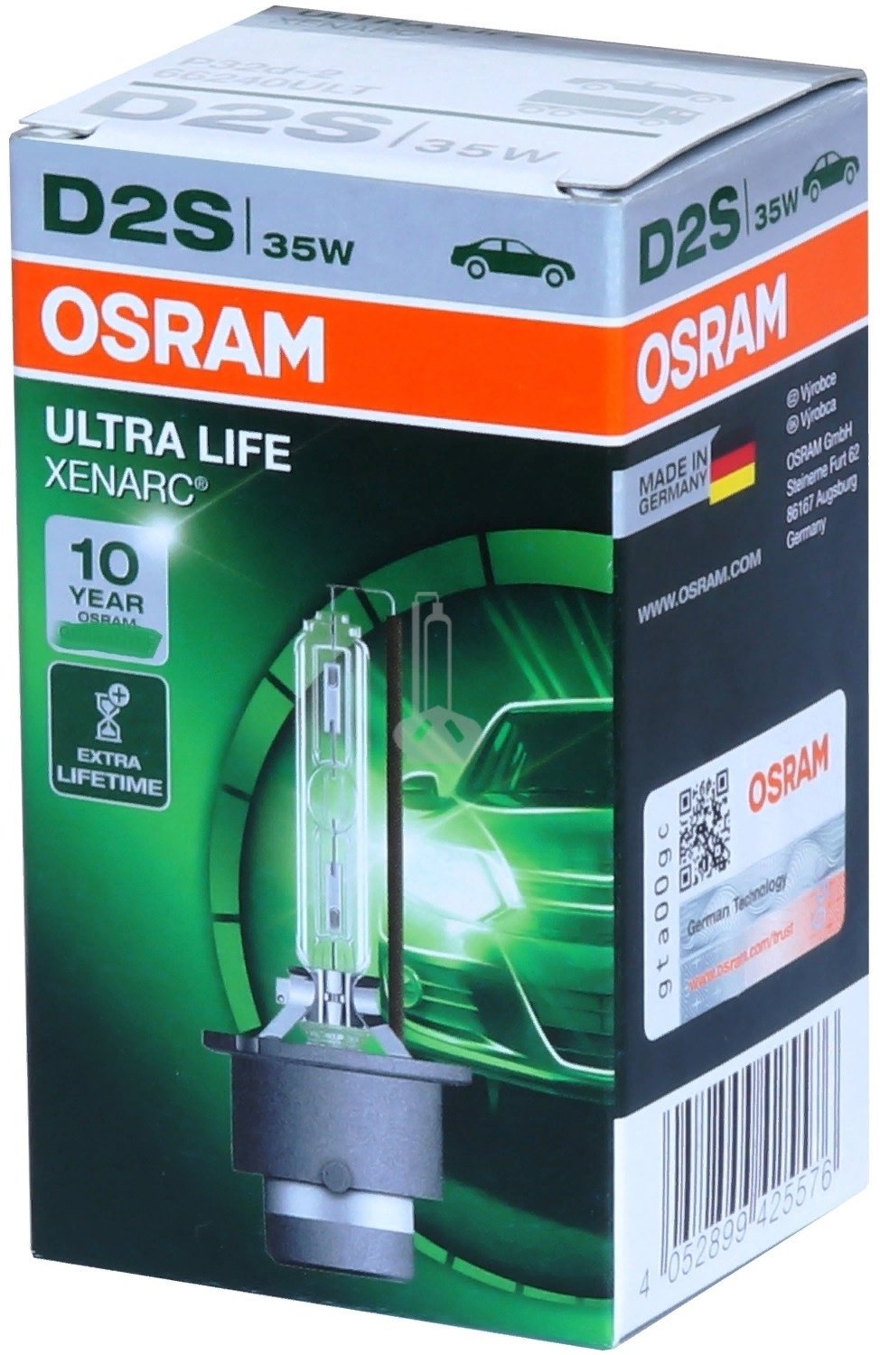 Автолампа Osram 66240ULT ксеноновая, 1 шт
