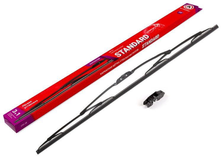 Щетка каркасная AUTOPROFI STD26 650 мм, 1 шт купить,NaN