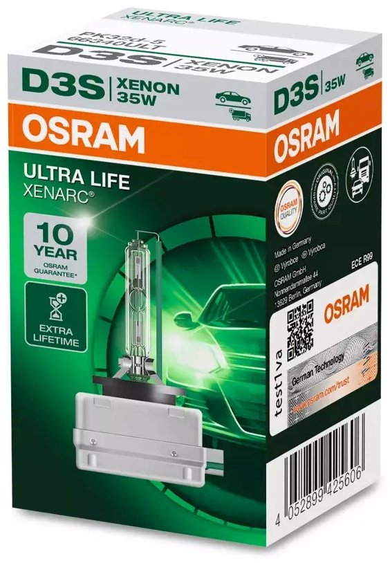 Osram 66340ULT ксеноновая D3S, 1 шт