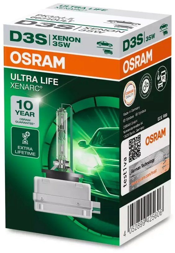 Osram 66340ULT ксеноновая D3S, 1 шт купить,NaN