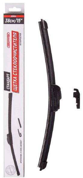 Щетка бескаркасная Skyway S02701018 380 мм, 1 шт купить,NaN