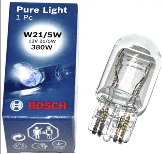 Bosch 1 987 302 252 накаливания W21/5W, 1 шт