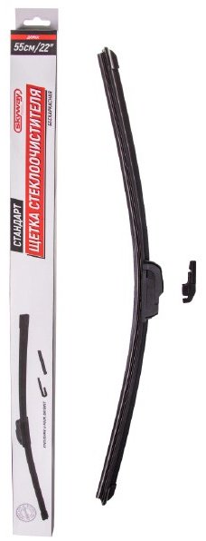 Щетка бескаркасная Skyway S02701025 550 мм, 1 шт купить,NaN