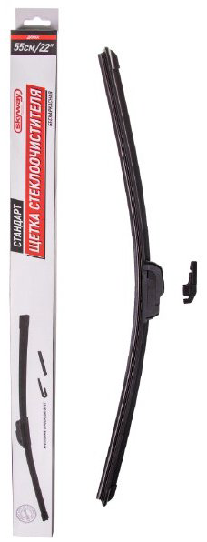 Щетка бескаркасная Skyway S02701025 550 мм, 1 шт купить,NaN