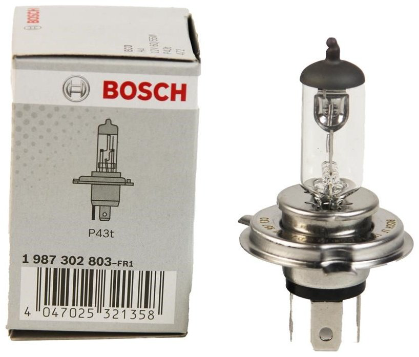 Автолампа Bosch 1987302803 галогенная, 1 шт купить,NaN