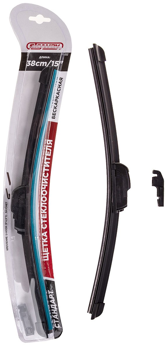 Щетка бескаркасная Skyway S02701032 380 мм, 1 шт купить,NaN