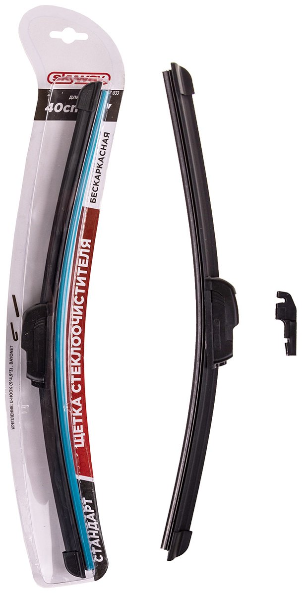 Щетка бескаркасная Skyway S02701033 400 мм, 1 шт