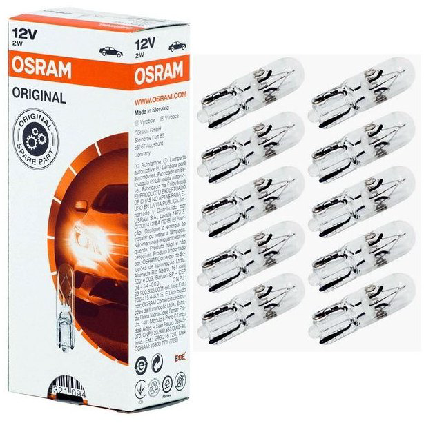 Osram 2722 накаливания W2W, 1 шт