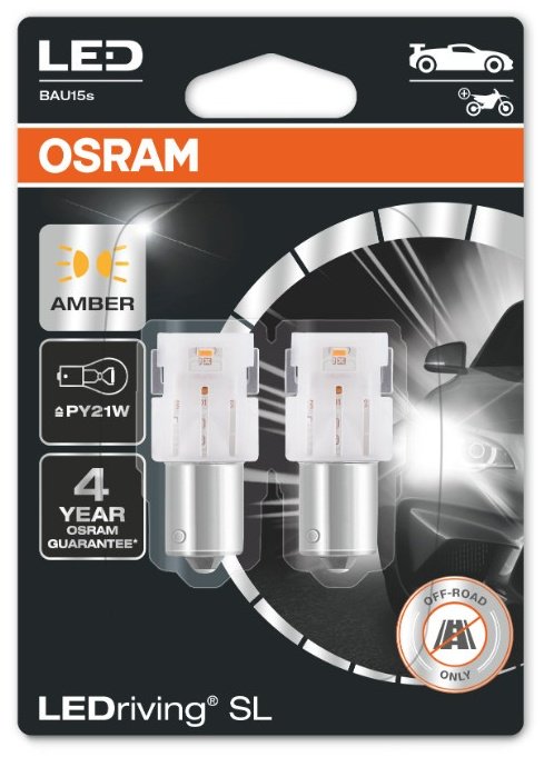 Автолампа Osram 7507DYP-02B светодиодная, 2 шт