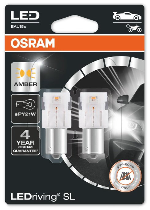 Автолампа Osram 7507DYP-02B светодиодная, 2 шт купить,NaN