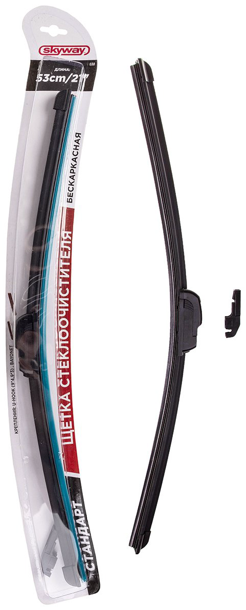 Щетка бескаркасная Skyway S02701038 530 мм, 1 шт купить,NaN