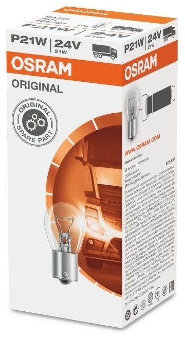 Osram 7511 накаливания P21W, 1 шт купить,NaN