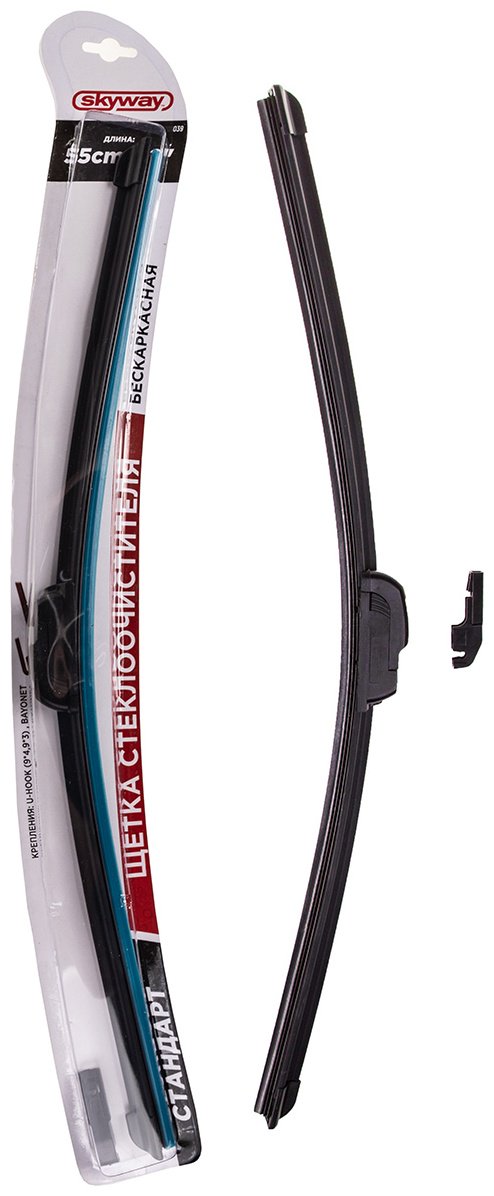Щетка бескаркасная Skyway S02701039 550 мм, 1 шт купить,NaN