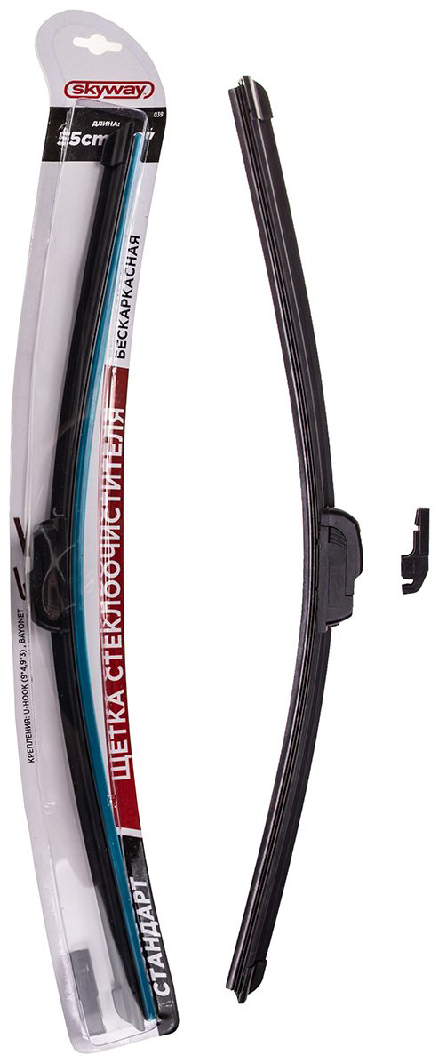 Щетка бескаркасная Skyway S02701039 550 мм, 1 шт купить,NaN