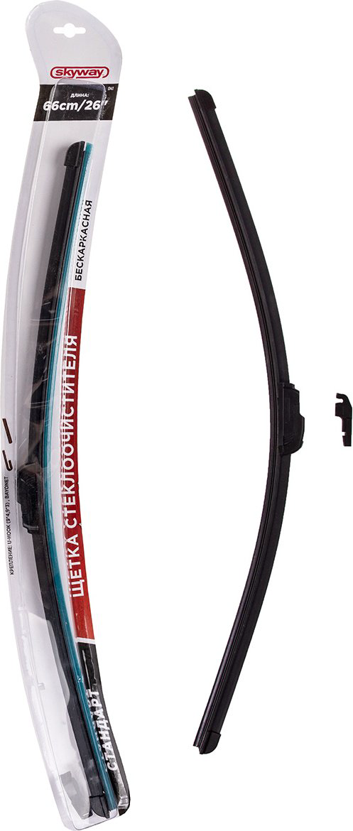 Щетка бескаркасная Skyway S02701041 660 мм, 1 шт купить,NaN