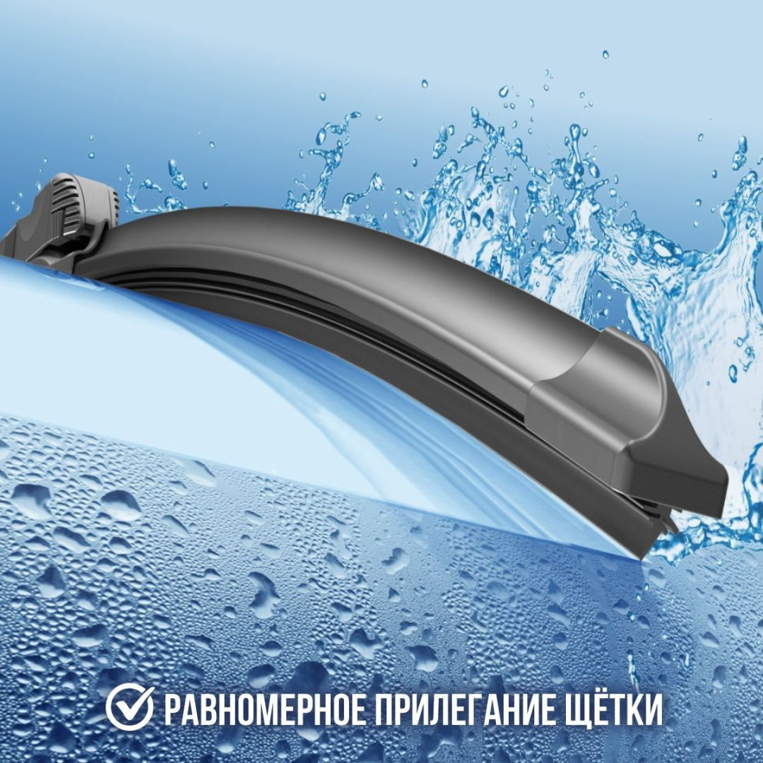 Щетка бескаркасная FENOX WB35200 350 мм, 1 шт купить,NaN