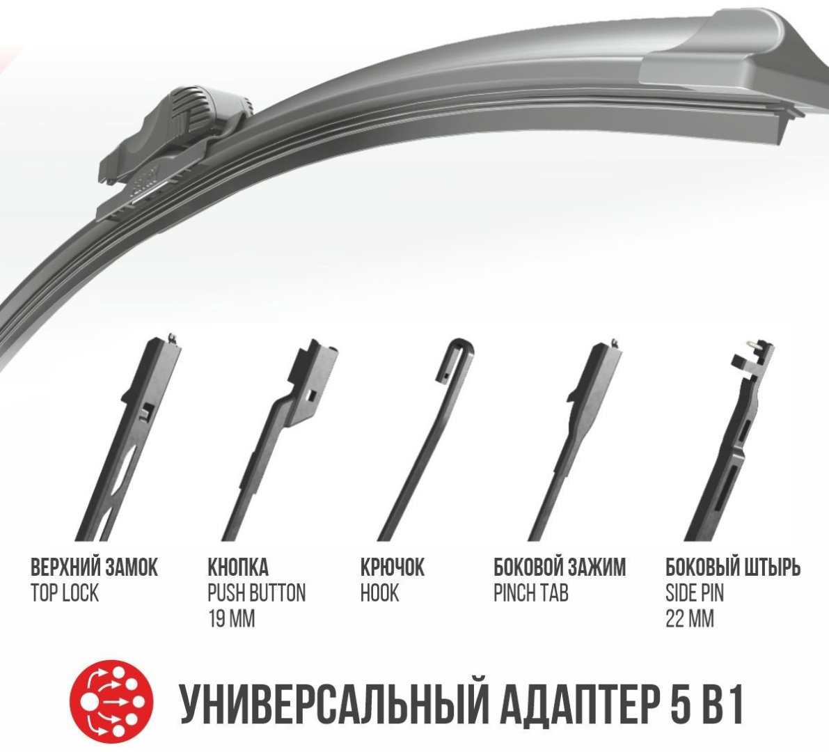 Щетка бескаркасная FENOX WB35200 350 мм, 1 шт купить,NaN