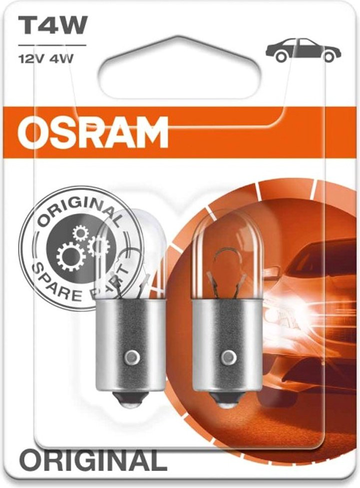 Автолампа Osram 3893-02B накаливания, 2 шт купить,NaN