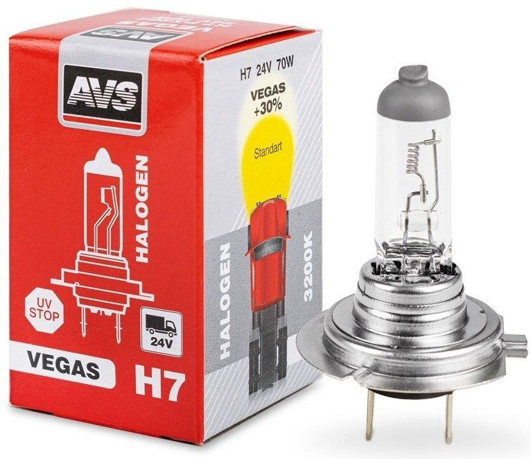 AVS A78143S галогенная H7, 1 шт купить,NaN
