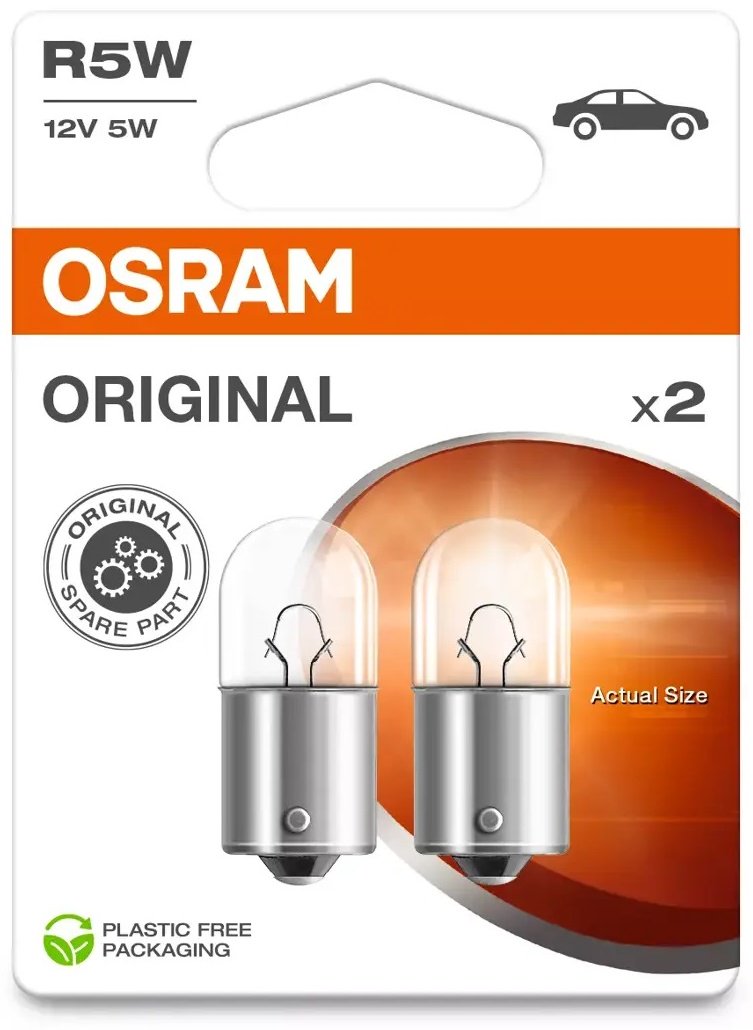 Osram 5007-2BL накаливания R5W, 2 шт купить,NaN