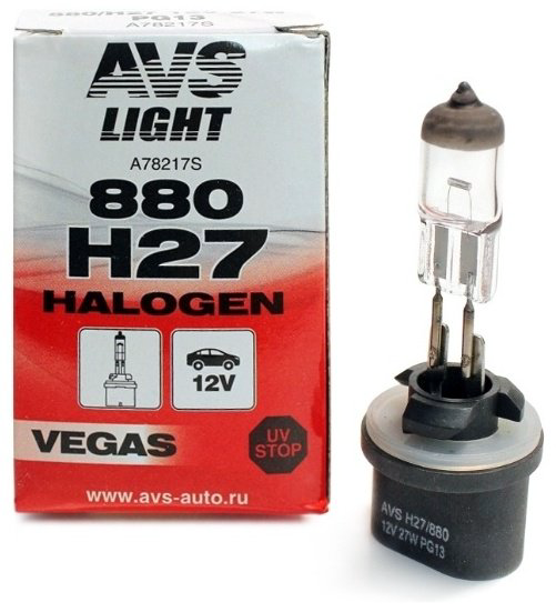 AVS A78217S галогенная H27/1, 1 шт купить,NaN