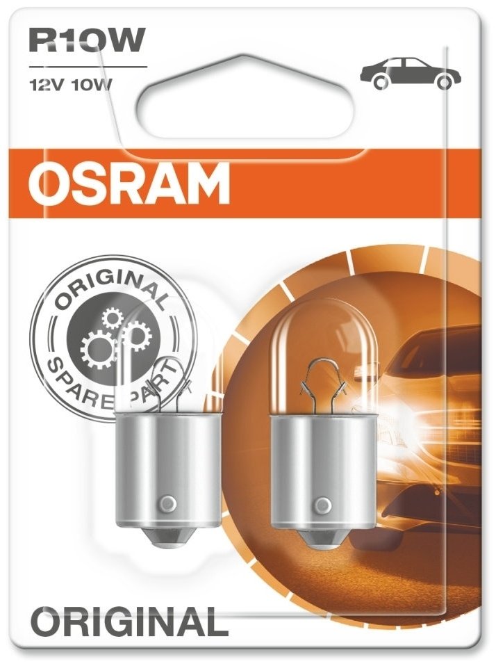 Автолампа Osram 5008-02B накаливания, 2 шт