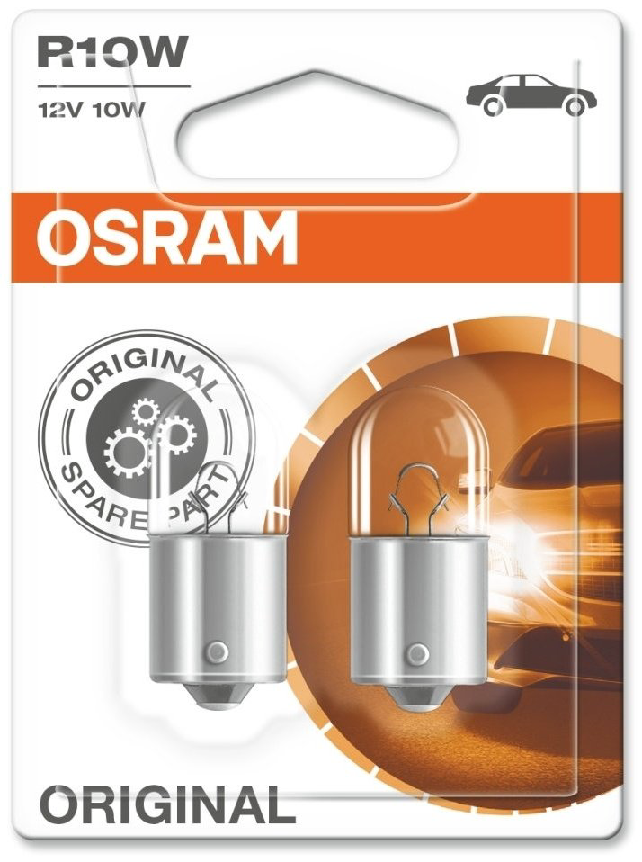 Автолампа Osram 5008-02B накаливания, 2 шт