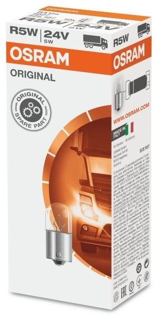 Автолампа Osram 5627 накаливания, 1 шт купить,0