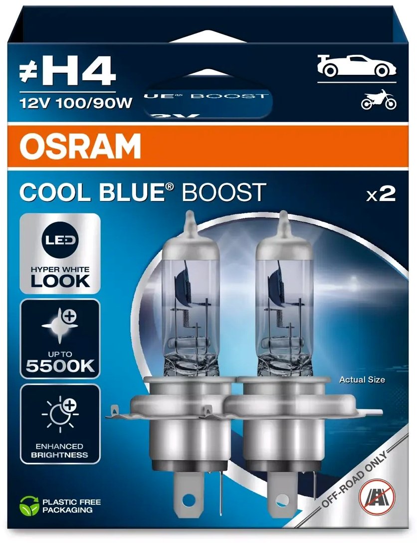 Osram 62193CBB-HCB галогенная H4, 2 шт