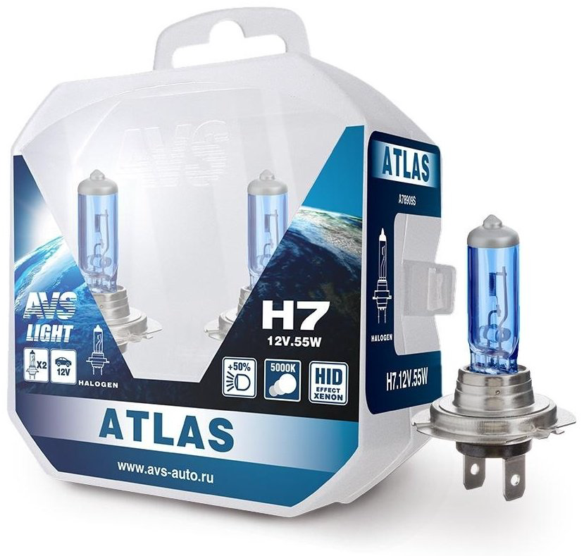 AVS A78909S галогенная H7, 2 шт