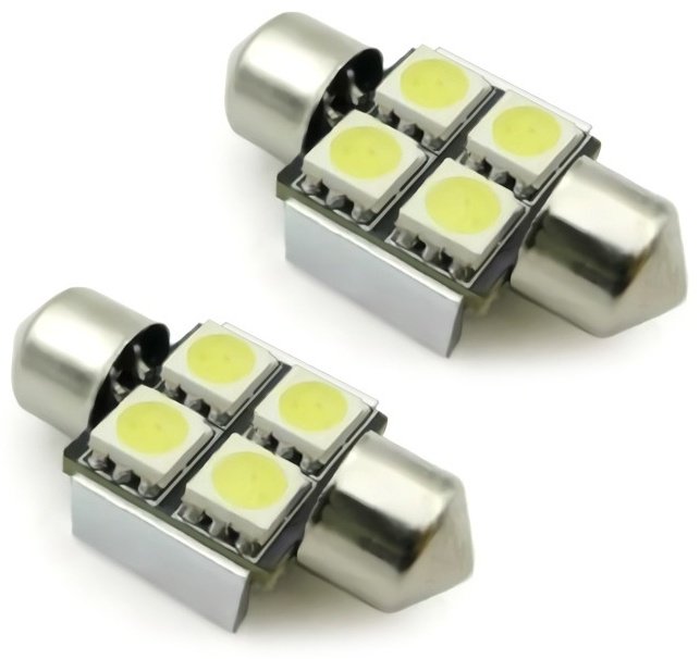 AVS A80586S светодиодная C5W, 2 шт