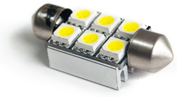 AVS A80589S светодиодная C5W, 2 шт