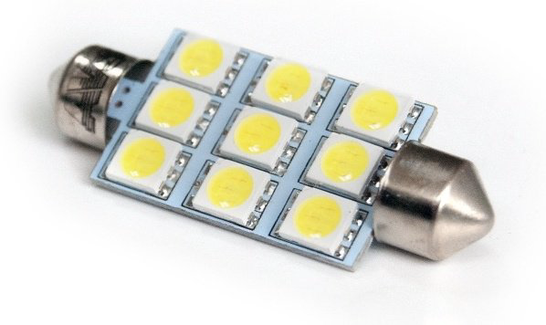 AVS A80593S светодиодная C5W, 2 шт купить,NaN