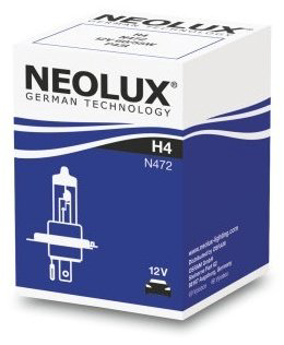 Автолампа Neolux N472 галогенная, 1 шт