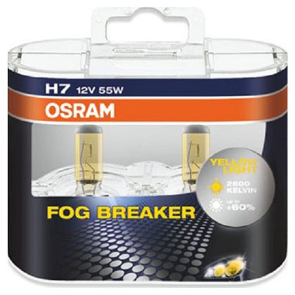 Автолампа Osram 62210FBR-HCB галогенная, 2 шт купить,NaN