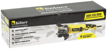 Шлифмашина угловая Kolner KAG 125/950 купить,NaN