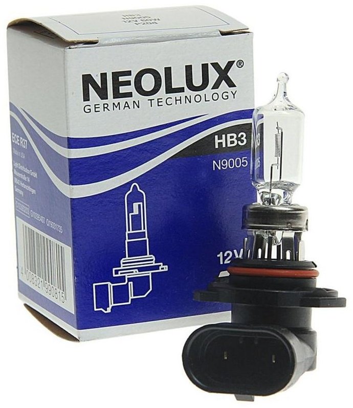 Автолампа Neolux N9005 галогенная, 1 шт купить,0