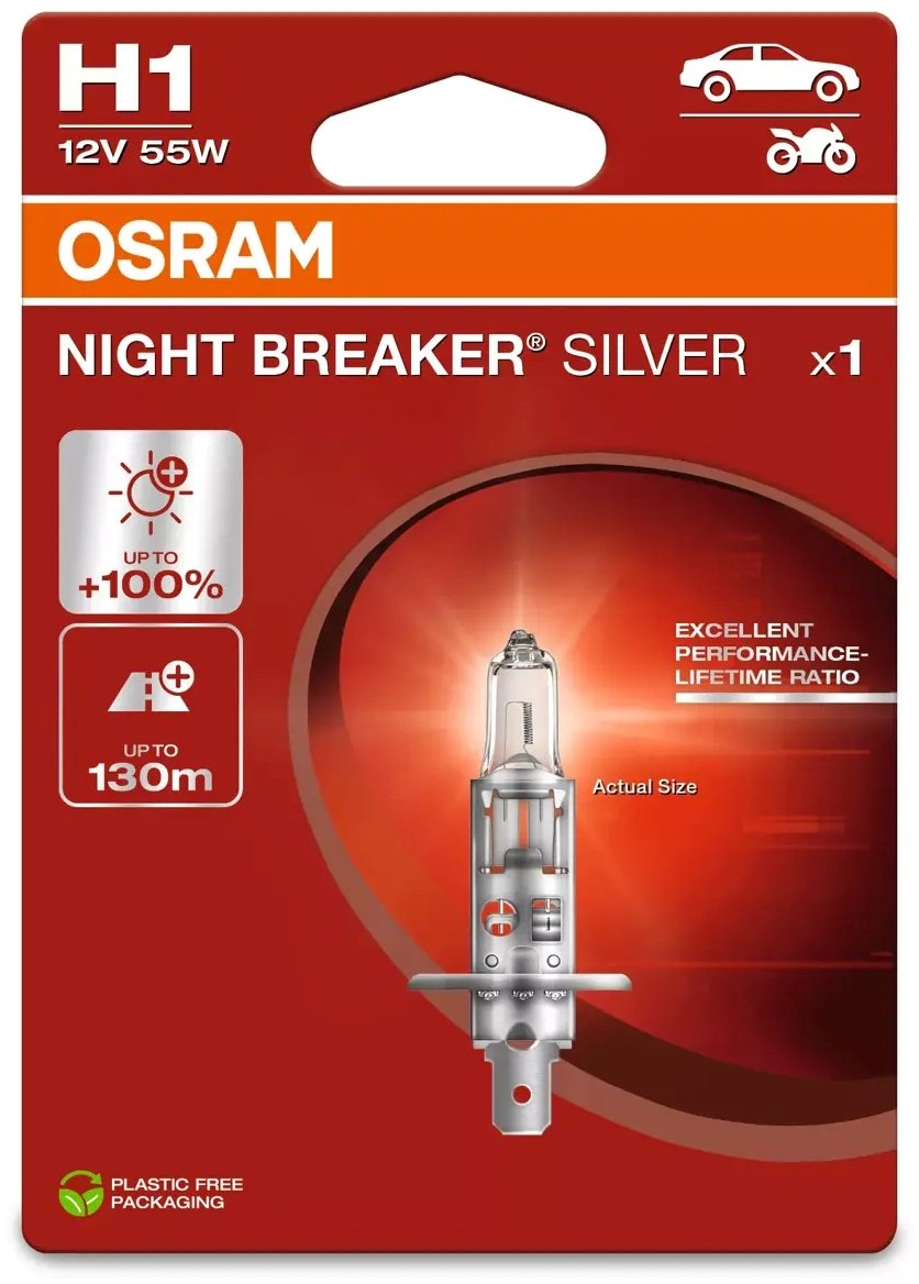 Osram 64150NBS галогенная H1, 1 шт - ForteMarket Osram 64150NBS галогенная H1, 1 шт купить,0