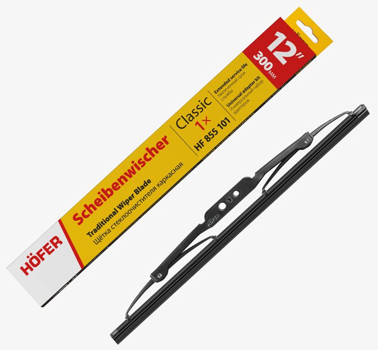 Щетка каркасная HOFER HF855101 300 мм, 1 шт купить,NaN
