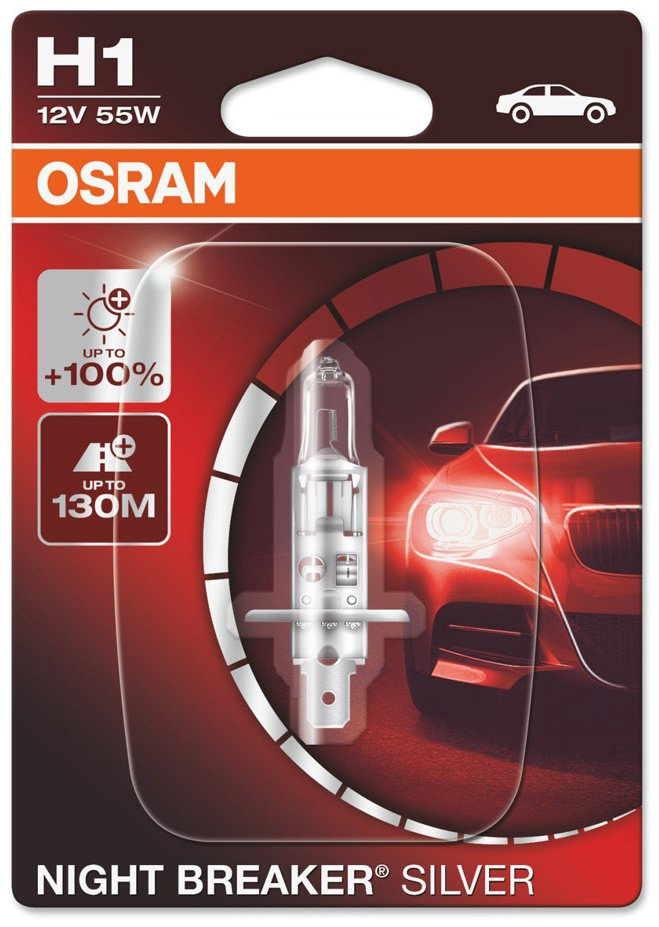 Автолампа Osram 64150NBS-01B накаливания, 1 шт купить,NaN
