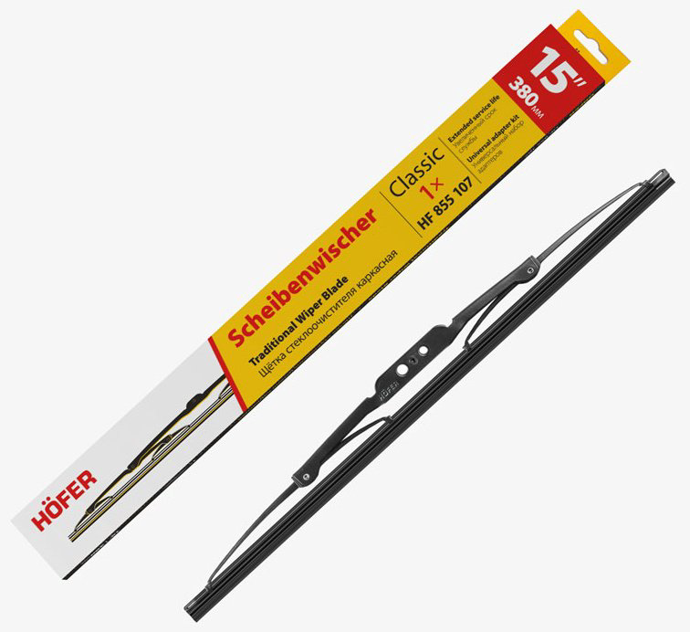 Щетка каркасная HOFER HF855107 380 мм, 1 шт купить,NaN